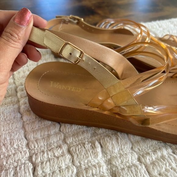 Wanted Cannon Jelly Sandals Women’s Size 10 - Picture 7 of 8